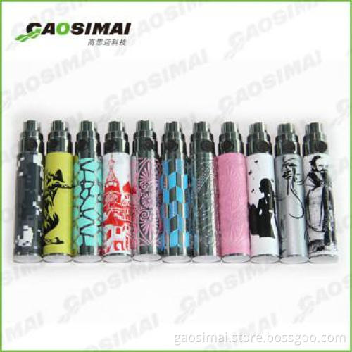 Newest electronic cigarette colorful ego-q battery